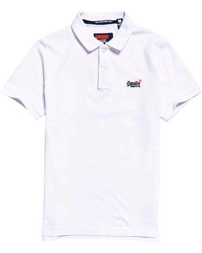 Green for Superdry T Pique | Classic in Lyst Shirt Polo Men