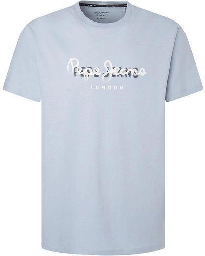 Pepe Jeans Chase Short Sleeve T-shirt An in Natural for Men | Lyst