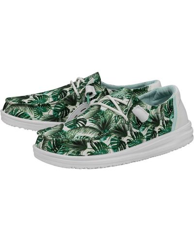 Green Hey Dude Sneakers for Women | Lyst