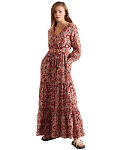 Superdry Casual and summer maxi dresses for Women | Online Sale up to 50%  off | Lyst
