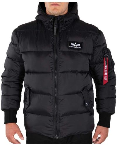 Alpha Industries Hooded Puffer Fd Jackets for Men - Up to 28% off | Lyst