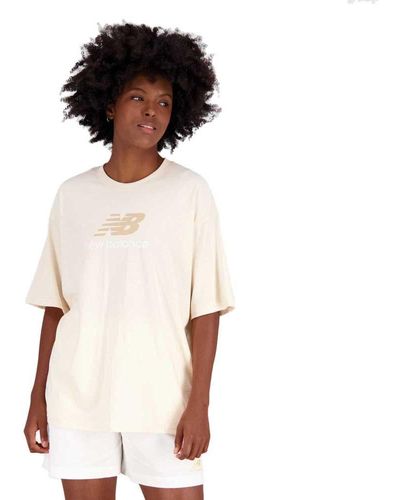 Linear Heritage Jersey Oversized T-Shirt - New Balance