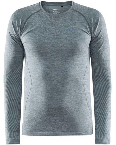 C.r.a.f.t Core Dry Active Comfort Long Sleeve T-shirt - Blue