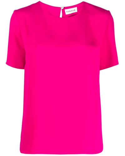 P.A.R.O.S.H. Fuchsia Hemden - Pink