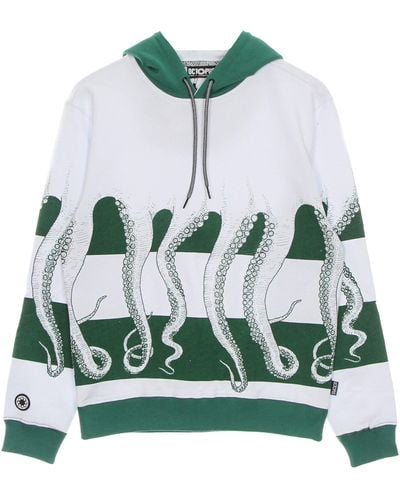 Octopus Lightweight Hooded Sweatshirt Fullback Sh Hoodie - Green