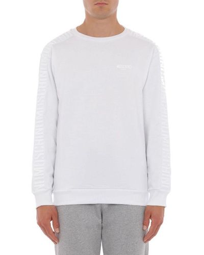 Moschino Sweatshirt Fur Manner - Weiß