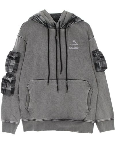 Mauna Kea Moleskin Double Hoodie 'Lightweight Hooded Sweatshirt - Gray