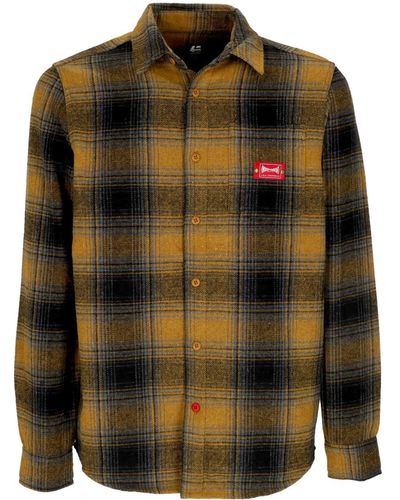 Etnies Indy Flannel X Independent Long Sleeve Shirt - Green