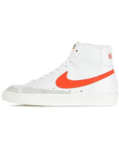 Nike W Blazer Mid 77/Habanero/Sail High Shoe - White