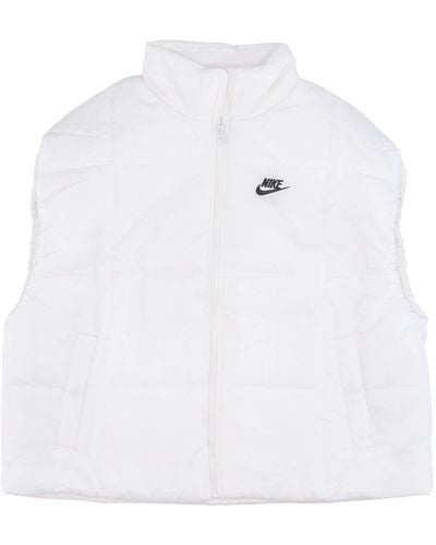 Nike Sleeveless Down Jacket W Thermic Classic Vest Sail - White