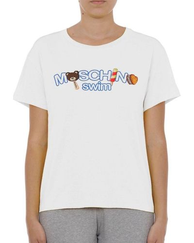 Moschino T-Shirt Frau - Weiß