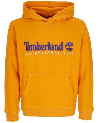 Timberland Sweat A Capuche Pour Hommes S/S 50Th Anniversary Est Hoodie - Jaune