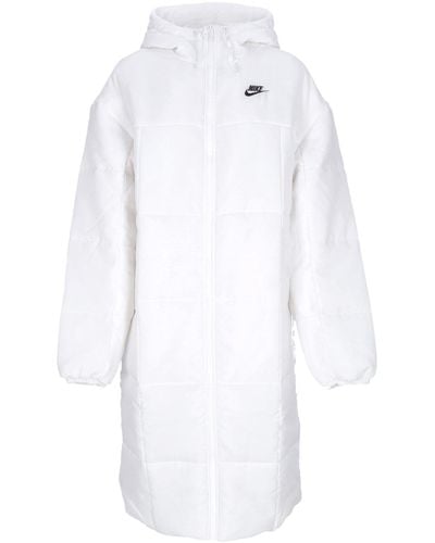 Nike 'Long Down Jacket W Thermic Classic Parka - White