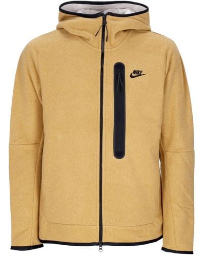 Nike Zip Hoodie Sportswear Tech Fleece Full-Zip Winter Hoodie Elemental - Metallic