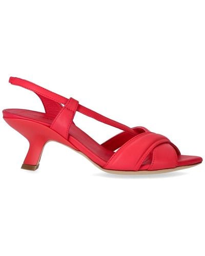 Vic Matié Eclair Strawberry Heeled Sandal - Red