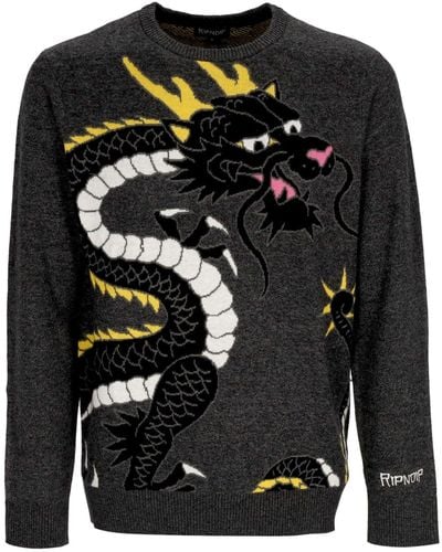 RIPNDIP Ryu Knit Sweater Sweater - Black