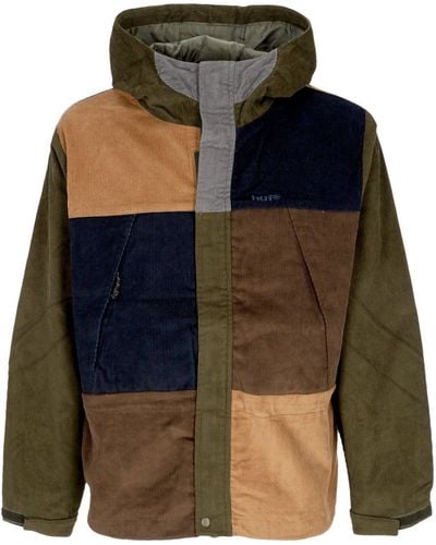 Huf 'Contrast Cord Mountain Jacket - Green