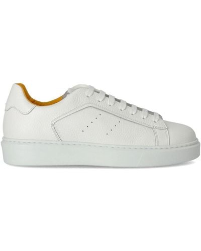 Doucal's Tumblet Sneaker - White