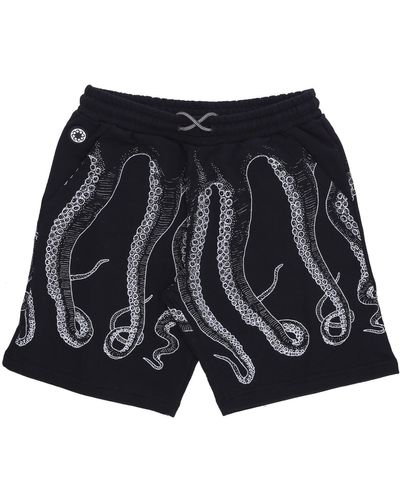 Octopus 'Tracksuit Shorts Outline Sweatshort - Black