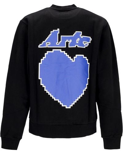 Arte' 'Lightweight Crewneck Sweatshirt Back Heart Crewneck - Blue