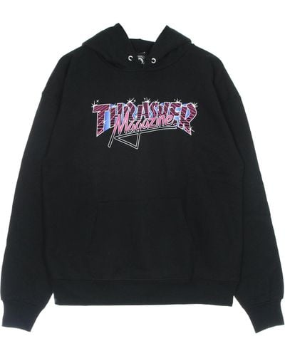 Thrasher 'Hoodie Vice Logo Hood - Black