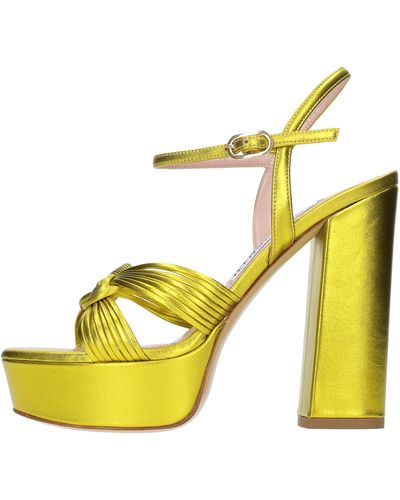 FRANCESCO SACCO Sandals - Yellow