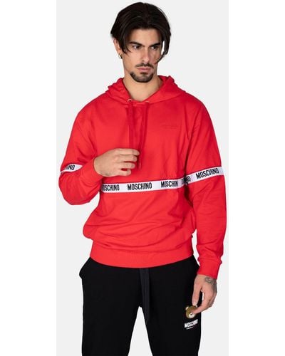 Moschino Sweatshirt Fur Manner - Rot