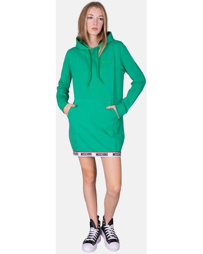 Moschino Sweatshirt Fur Frauen - Grün