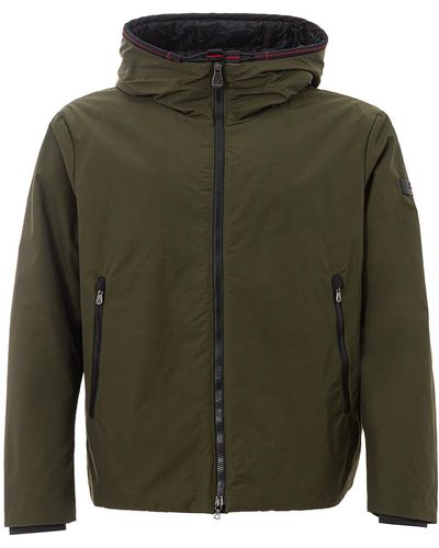 Peuterey Hooded Padded Jacket - Green