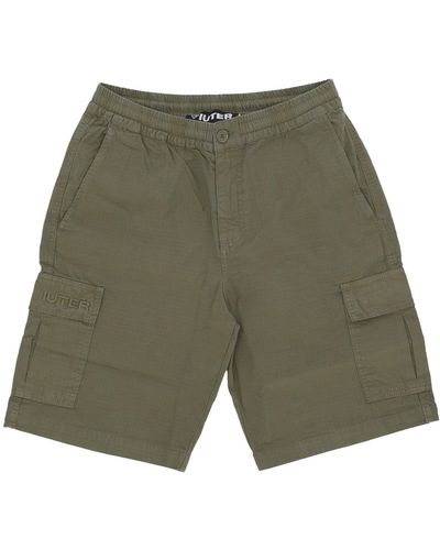 Iuter 'Cargo Short Short Pants - Green