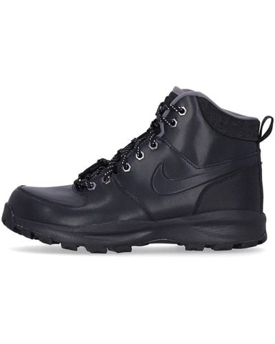Nike Manoa Leather Se Boot High Boot//Gunsmoke - Blue
