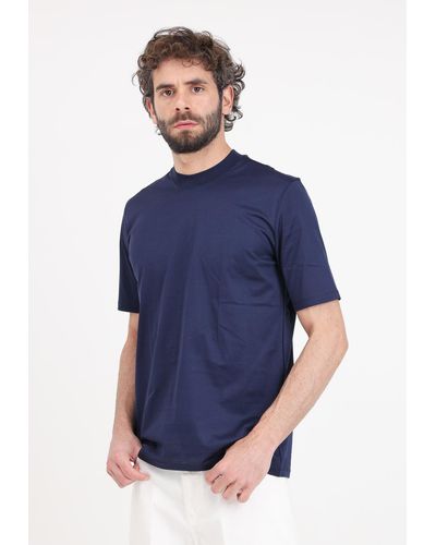 Yes London T-Shirts And Polos - Blue