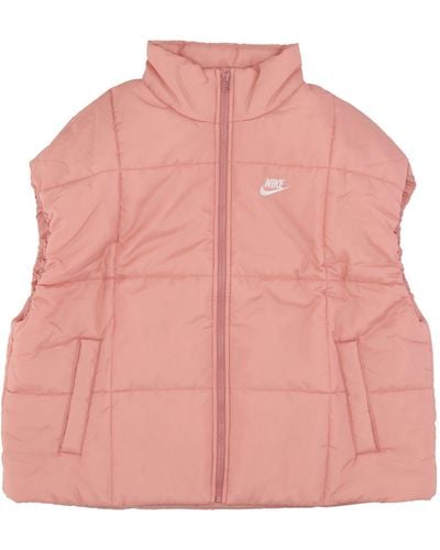 Nike Sleeveless Down Jacket W Thermic Classic Vest Stardust - Pink