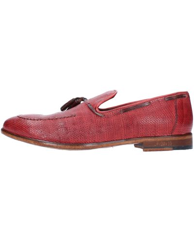 JP/DAVID Flat Shoes - Red