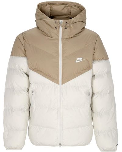 Nike Storm Fit Windrunner Primaloft Hooded Jacket Down Jacket - Natural