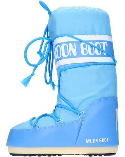 Moon Boot Stiefel Blau