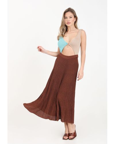 Akep Dresses Multicolor - Brown