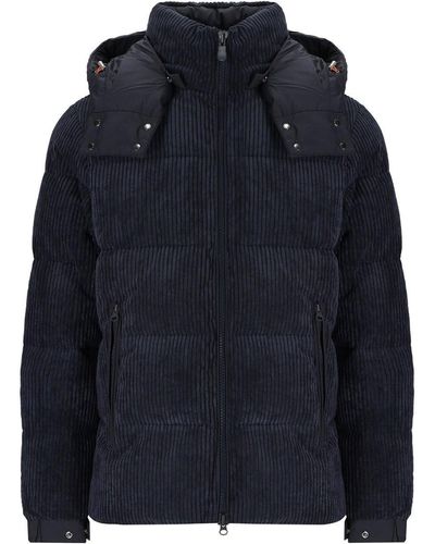 Save The Duck Albus Hooded Padded Jacket - Blue