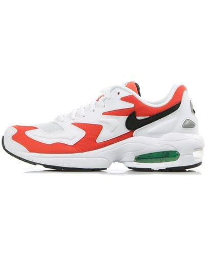 Nike Air Max 2 Light//Habanero/Cool Low Shoe - Red