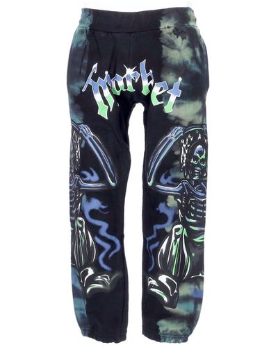 Market 'Lightweight Tracksuit Pants Killing The Game Glow - Blue