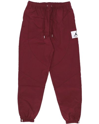 Nike Essential Statement Warm Up Pant Cherrywood - Red
