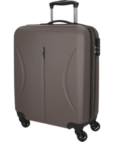 Roll Road Adult Suitcases And Trolleys - Brown