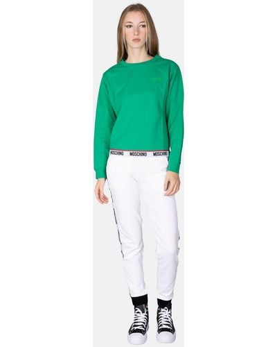 Moschino Sweatshirt Fur Frauen - Grün