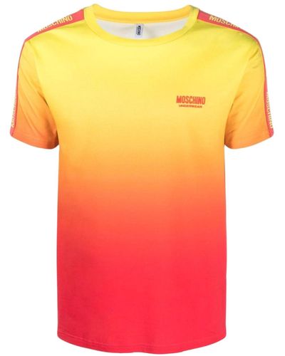 Moschino T-Shirt Mann - Orange