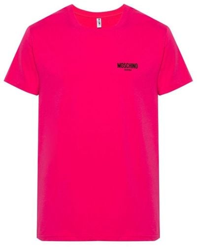 Moschino T-Shirt Mann - Pink