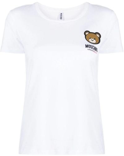 Moschino T-Shirt Frau - Weiß
