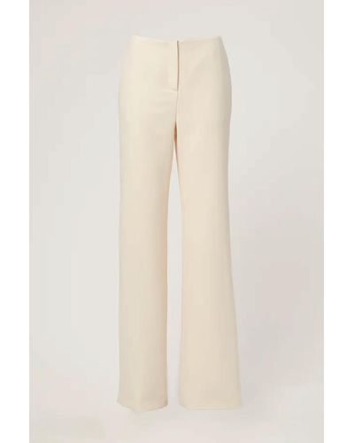 Raquel Diniz Pantalon Blanc - Neutre