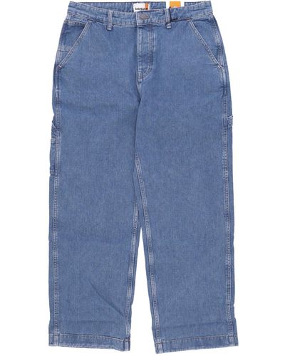Timberland Jeans Rindge Cotton Hemp Carpenter Pant - Blue