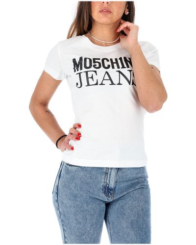 Moschino Weisses T-Shirt - Weiß