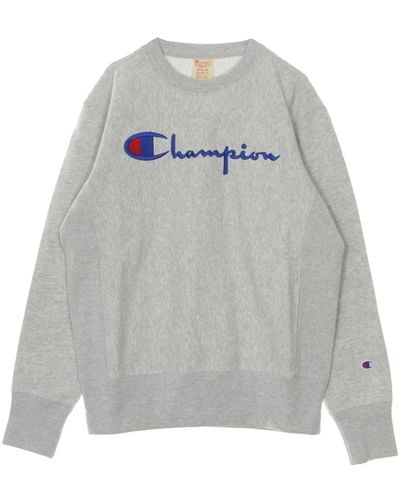 Champion Leichtes Crewneck-Sweatshirt Herren-Crewneck-Sweatshirt - Grau
